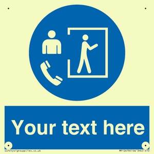 Custom Mandatory: Entry only with supervisor outside